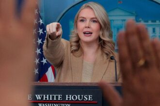 karoline leavitt scolds new york times reporter for unequivocally false story on trumps energy levels 692e072dc63e8