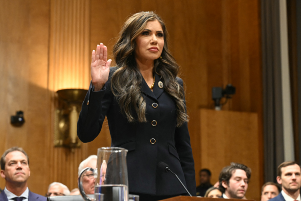 kristi noem faces first major homeland security grilling as lawmakers press her on terror threats 693ac2e5b5d1f