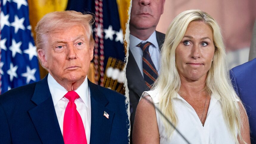 marjorie taylor greene says the dam is breaking on trumps grip over republican party 6942d868e310d