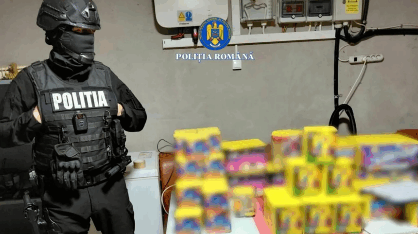 perchezitii in calarasi si bucuresti cinci tone de materiale pirotehnice confiscate de politisti 694a69df443e0