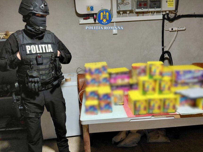 peste 50 de tone de petarde si artificii confiscate de politisti inainte de sarbatori 69468ccd57781