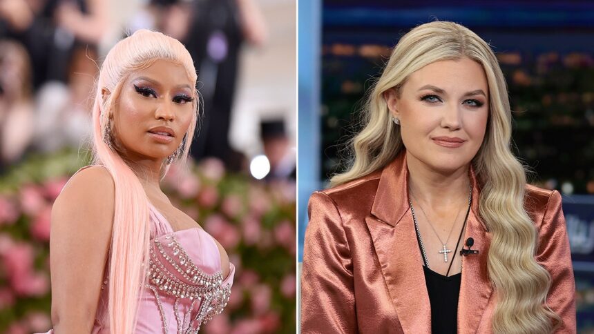 rapper nicki minaj teams up with new turning point usa leader erika kirk for qa session 69484641c562f