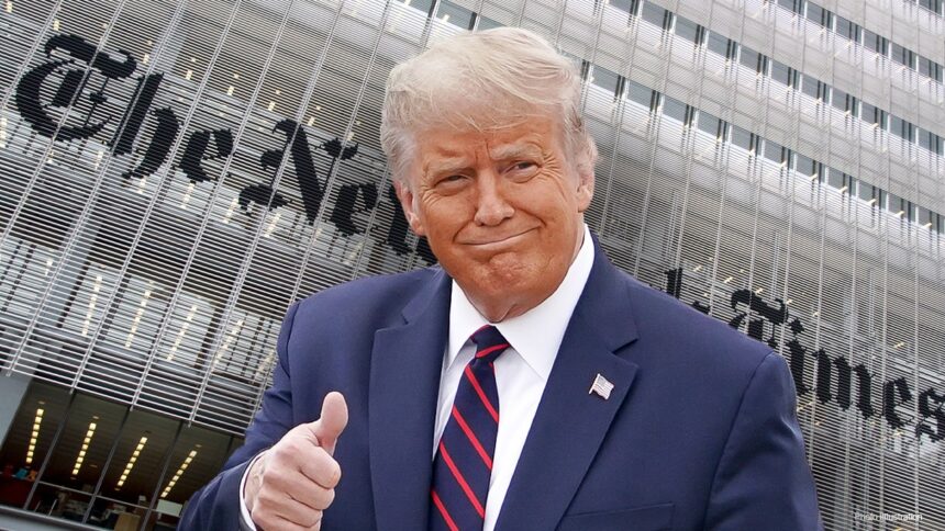 trumps long running feud with new york times escalates with new insults lawsuits 69342c7e3eb4b