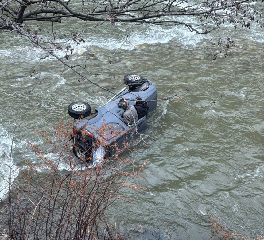 un preot si o maicuta au plonjat cu masina in raul jiu 692f08ef57f43