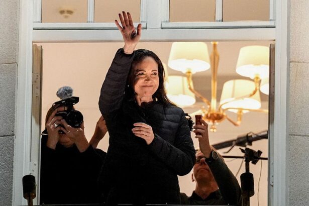 venezuelan opposition leader machado reappears in norway after months in hiding 693a6f960bd28