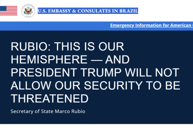 Marco Rubio susține un discurs despre securitatea SUA în emisfera vestică, în contextul politicii externe a administrației Trump