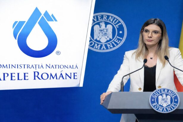 Sediul Administrației Naționale Apele Române, instituția care organizează un concurs public pentru funcția de director general