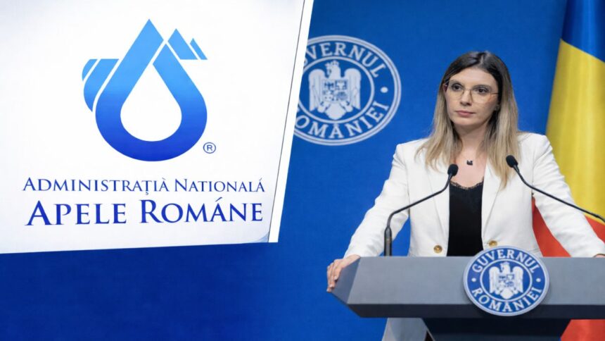 Sediul Administrației Naționale Apele Române, instituția care organizează un concurs public pentru funcția de director general