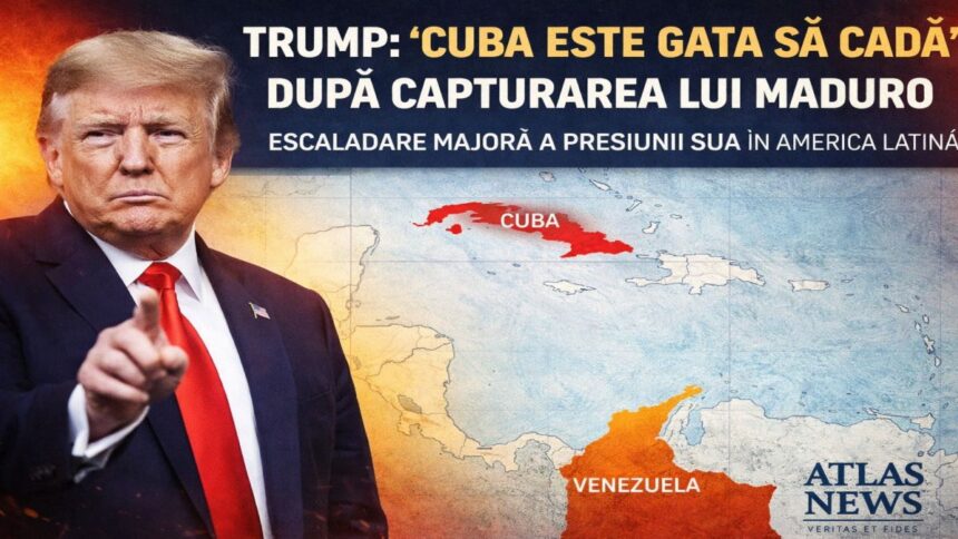 Donald Trump și harta Americii Latine, cu accent pe Cuba și Venezuela, într-un context de tensiuni geopolitice și presiune americană