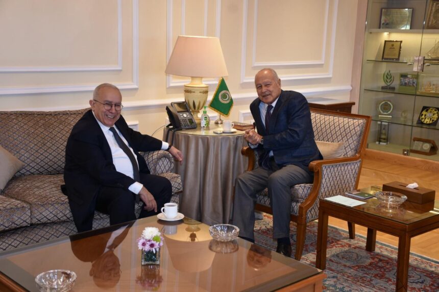 Ahmed Aboul Gheit meets UN Special Envoy Ramtane Lamamra in Cairo to discuss efforts to end the war in Sudan and address the humanitarian crisis.