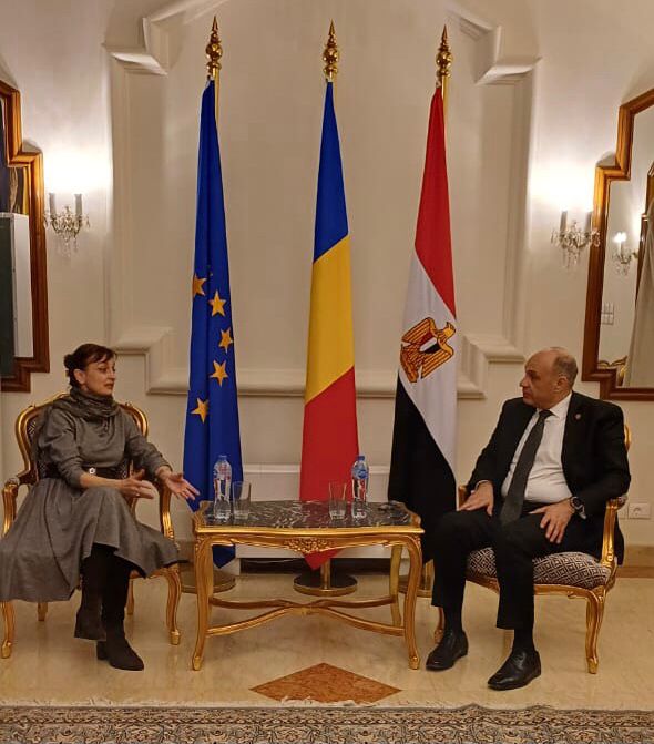 Ambasadorul României în Egipt, Olivia Toderean, în contextul aniversării a 120 de ani de relații diplomatice dintre România și Egipt