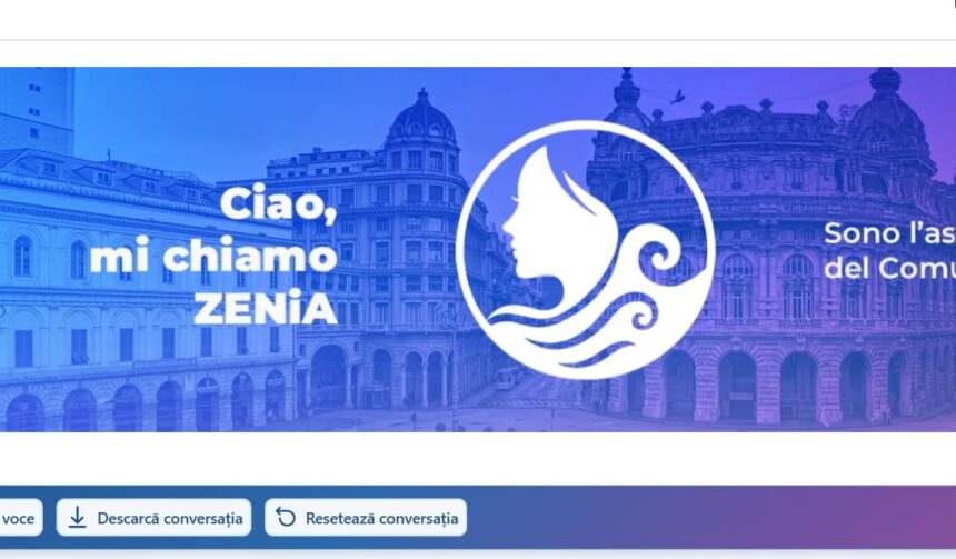 ciao mi chiamo zenia o primarie a unui oras din italia a dezvoltat un asistent virtual care vorbeste romana 6967455e02abd
