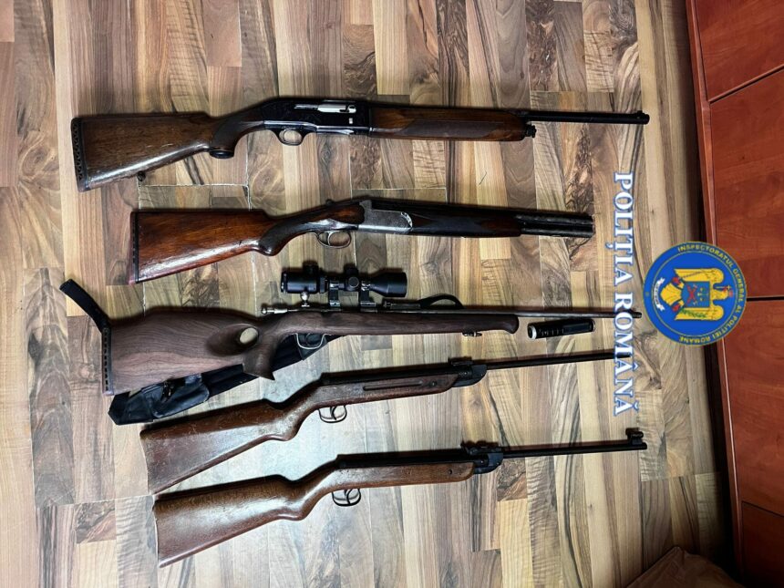 doi barbati din timis retinuti pentru arme detinute ilegal si braconaj cinegetic 6979140ebb563