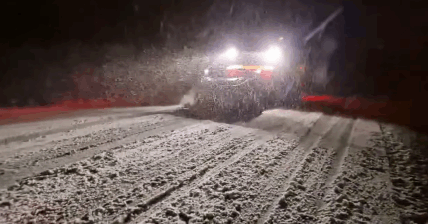 efectele codului galben in constanta un drum judetean blocat si mai multe autoturisme inzapezite 69634c40607a3