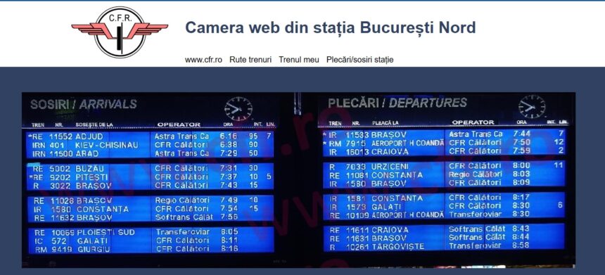 intarzieri la trenuri in gara de nord bucuresti probleme la sosiri si plecari in aceasta dimineata 69648d52b207d