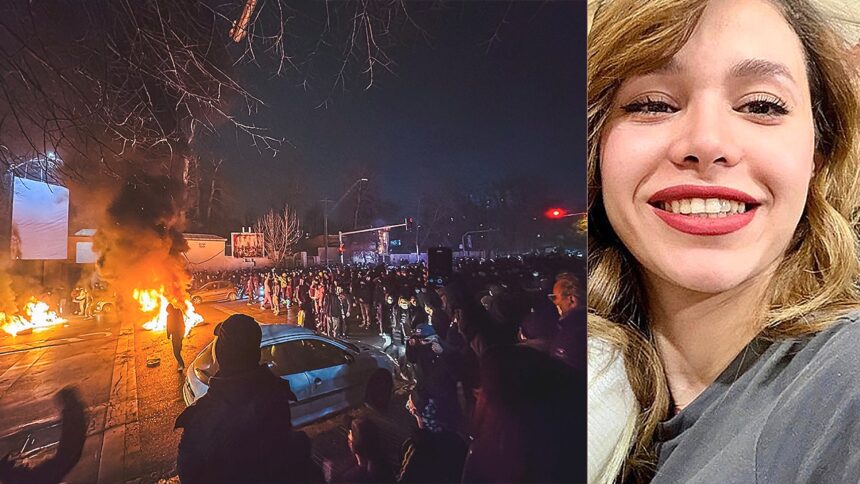 iranian student shot in head at close range amid protests body buried along roadside 6966c5ffb33a6