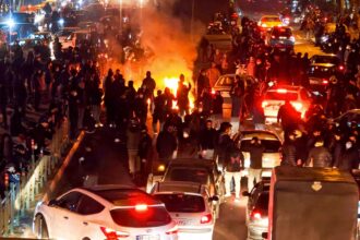republicans light cigars cigarettes on burning photos of khamenei to show support for iranian protesters 6967f145da162