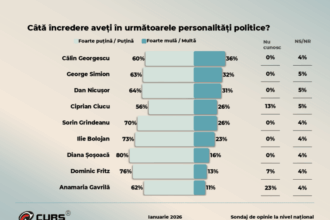 sondaj curs calin georgescu cotat cu 36 incredere de romani urmat de george simion si nicusor dan cum ar arata alegerile parlamentare 69766eadd6eef