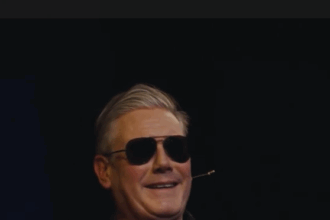 starmer il ironizeaza pe macron a aparut la un eveniment cu ochelari de soare spunand bonjour 69789182574c1