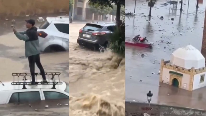 50 000 de persoane evacuate din cauza inundatiilor in nordul marocului 6983294138695