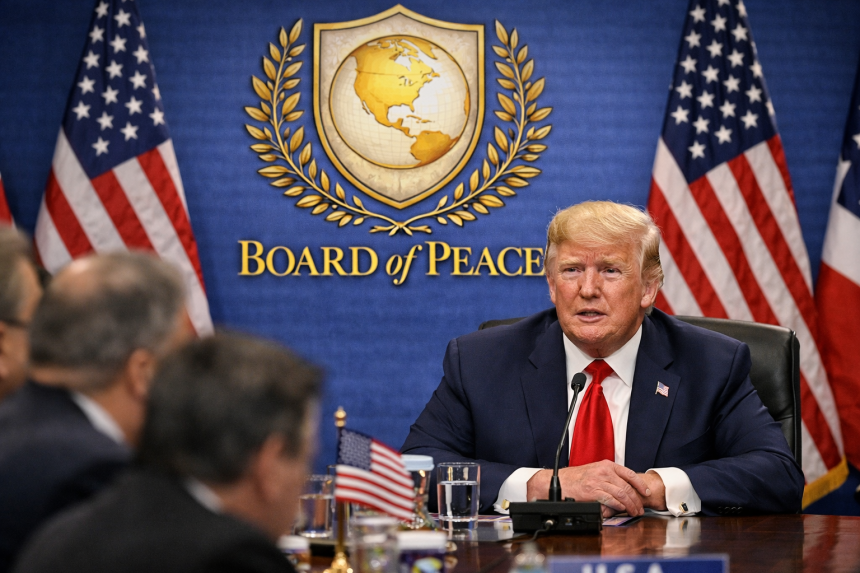 Board of Peace meeting in Washington symbolizing the United States’ leadership in global stability and reconstruction initiatives