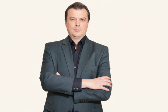 Clădirea Guvernului României din București simbolizând administrația publică și conducerea statului