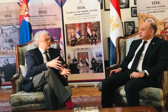 Serbian Ambassador Miroslav Šestović discusses with Amr Yehia the strategic partnership between Serbia and Egypt in exclusive Atlas News interview