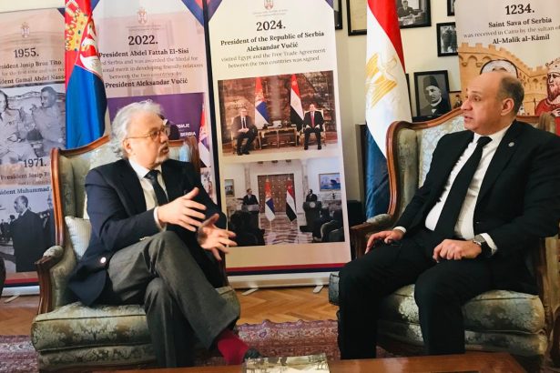 Serbian Ambassador Miroslav Šestović discusses with Amr Yehia the strategic partnership between Serbia and Egypt in exclusive Atlas News interview