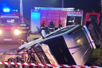 accident grav in teleorman o masina in care se aflau sase oameni s a rasturnat 699178d455baf
