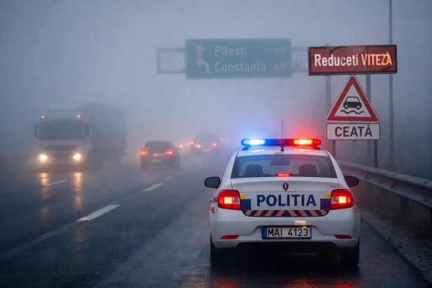 circulatia rutiera ingreunata de ceata in opt judete si in bucuresti 699beb3519958