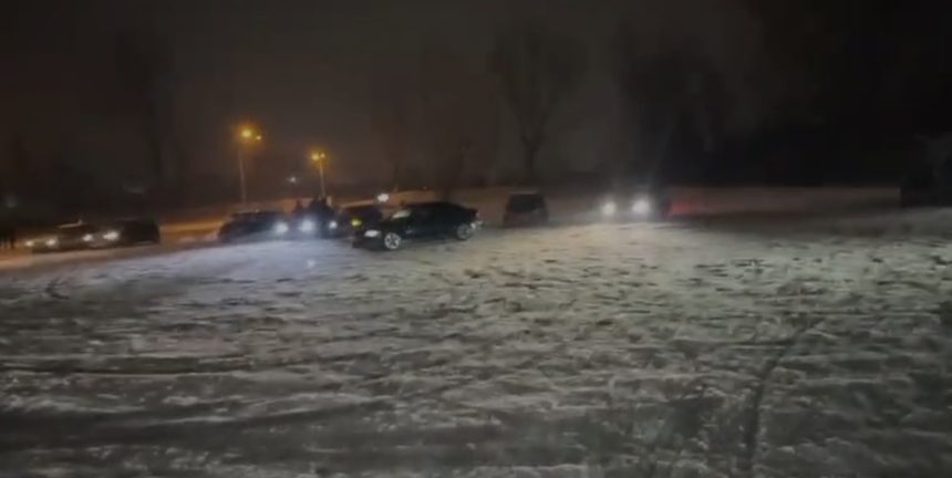 drifturi pe zapada 19 soferi au ramas fara permis noaptea trecuta in capitala 699ac2b2218ee