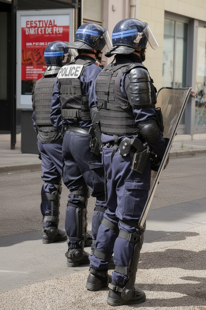 edited aproximativ 50 de persoane cu gluga au patrulat si au facut salut nazist pe un bulevard din paris 699428fcbbece