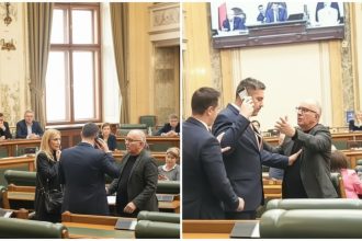 edited doi senatori romani s au imbrancit si au fost la un pas sa se ia la bataie scandalul provocat de o senatoare 6995c55f2e3f3