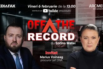 emisiunea off the record incepe vineri 6 februarie de la ora 1300 live pe mediafax invitat seful dna marius voineag 6985b07ee96d2