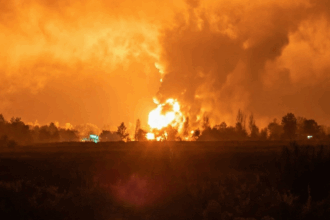 explozii nocturne si incendiu semnalate in regiunea belgorod 69804c092f698