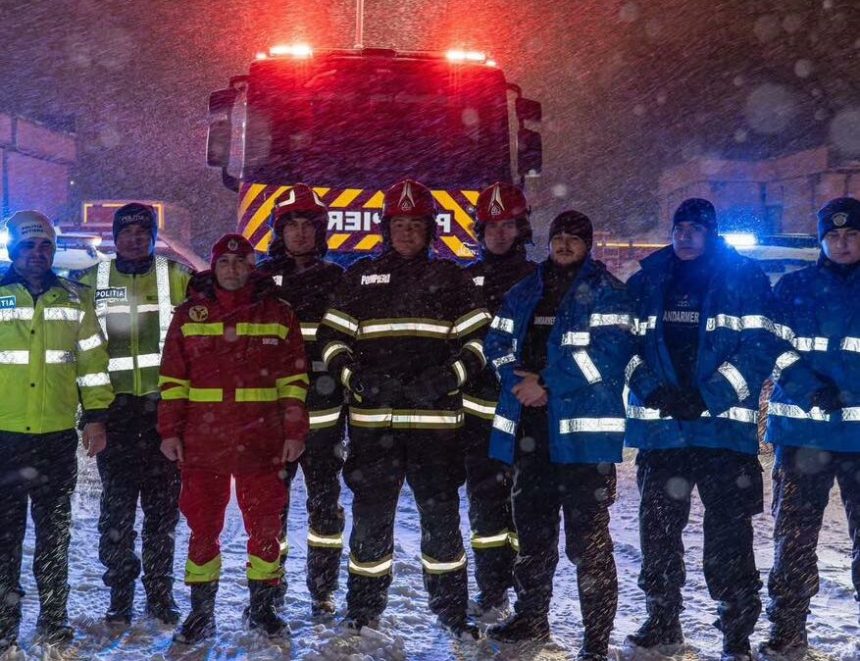 igsu interventii in 31 de localitati din 12 judete si in bucuresti pe fondul ninsorilor 699a1664d9ddc