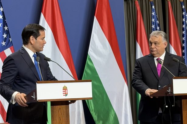 nu stiu care va fi viitorul acestei tari asta depinde de alegatori marco rubio multumeste ungariei pentru ca s a alaturat consiliului pentru pace si face anunturi la budapesta int 69931fa795fab