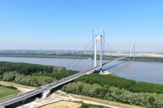 restrictii de viteza la podul peste dunare de la braila in zona se fac din nou reparatii 69807c1b80b2a