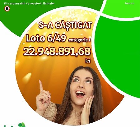 tragere loto 6 49 premiul de categoria i de 229 milioane lei castigat online 698e2601a554b