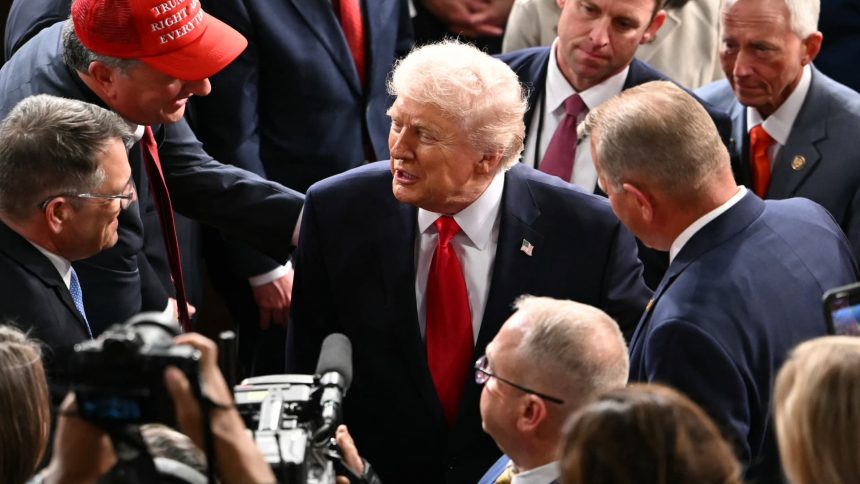 trump makes little mention of china in the longest state of the union speech 699eb82e3a247