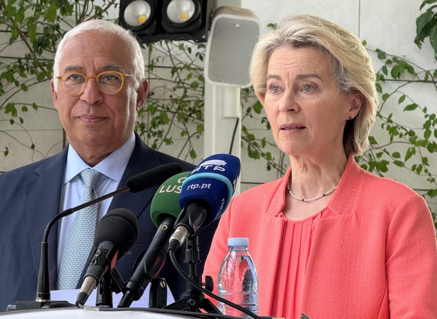 ursula von der leyen si antonio costa dupa reuniunea liderilor europeni din belgia exista un sprijin unanim pentru accelerarea uniunii economiilor si investitiilor 698e395d898b3