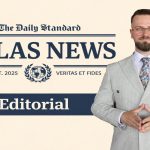 Mihai Alexe într-un vizual editorial Atlas News, pe fundal crem, alături de sigla publicației, cu titlul „Editorial” evidențiat într-o bandă albastră.