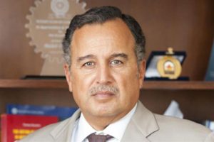 Nabil Fahmy following his nomination for Secretary-General of the League of Arab States