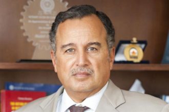 Nabil Fahmy following his nomination for Secretary-General of the League of Arab States