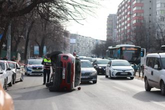 accident grav langa spitalul colentina sase masini au fost implicate una s a rasturnat 69ba4f3e667fe
