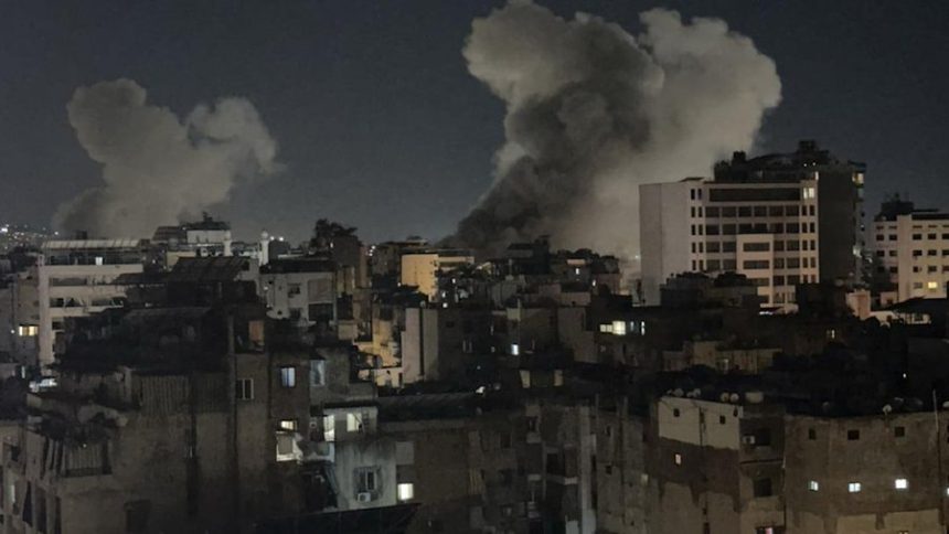 beirut bombardat de israel dupa atacul hezbollah asupra unei baze militare din haifa 69a4f0ac386b7