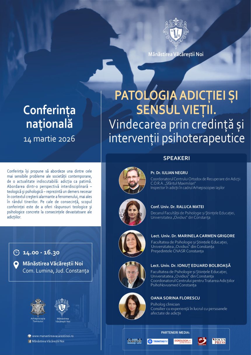 conferinta patologia adictiei si sensul vietii vindecarea prin credinta si interventii psihoterapeutice cp 69b15f95ba886