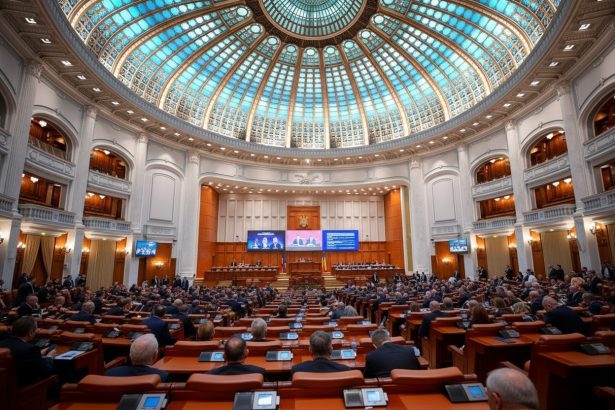 edited bugetul pentru anul 2026 este analizat miercuri in plenul reunit al parlamentului votul final este asteptat joi 69ba5c1f6ebc6