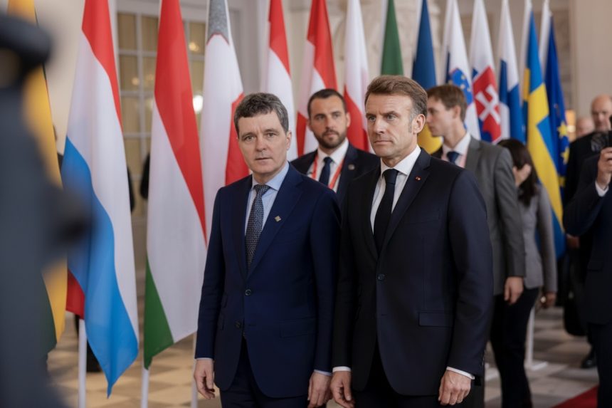 edited file de vitel cu telina in trei feluri iata ce au mancat nicusor dan macron merz si ceilalti lideri europeni la pranzul de la summitul ue 69bc2426569ee