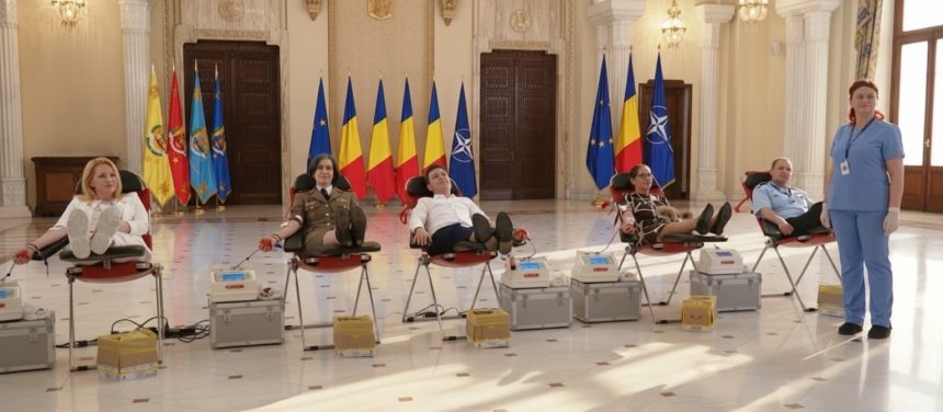 edited nicusor dan a donat sange pentru a incuraja donarea salveaza vieti 69b96160a687b